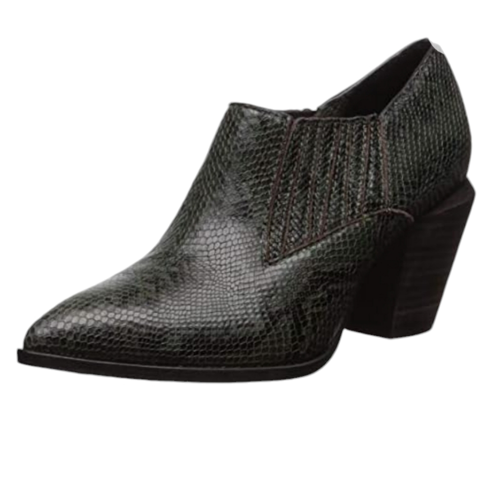 Splendid HERTHA II Womens Faux Snakeskin Ankle Bootie - NIB